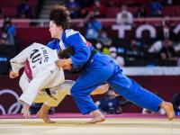 克罗地亚柔道选手迈步向前，一往直前