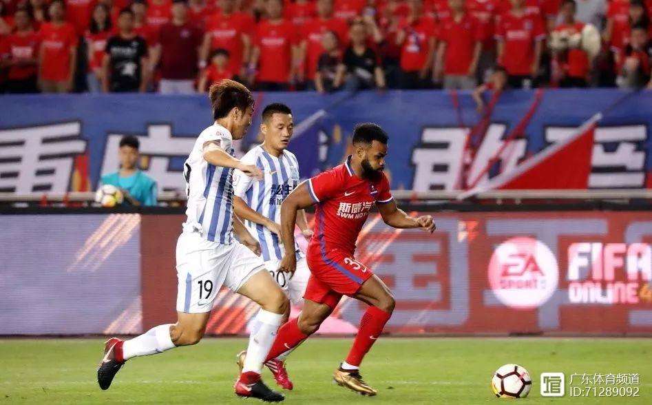 包含天河德比：富力胜建业，全取三分登顶积分榜的词条